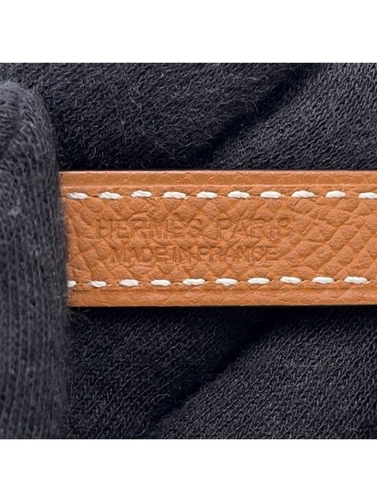 Hermes Belt Gallopin Surmer Black Gold Pink 90